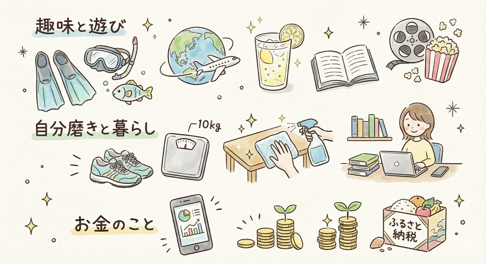 2026年やりたいこと＆あったらいいなリスト