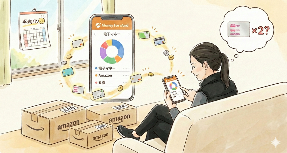 マネーフォワードで支出管理