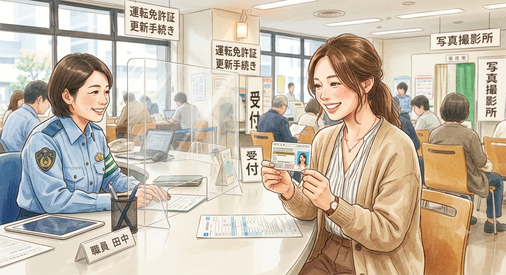 免許更新の予約